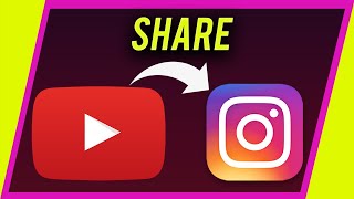 How To Share YouTube Link On Instagram Story [upl. by Odlo]