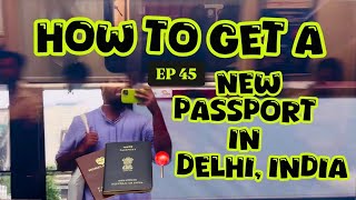 EP 45  How to Apply for Passport in India🇮🇳  Online amp Offline [upl. by Suicul116]