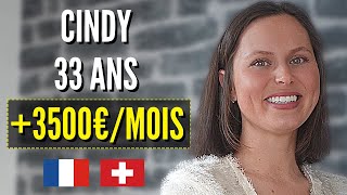 Cindy 33 ans 3500€ par mois FRONTALIÈRE SUISSE [upl. by Akkin478]