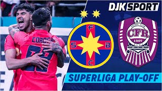 🔴 FCSB  CFR CLUJ  PLAYOFF SUPERLIGA ROMANIA  LIVE FCSB 2023 [upl. by Elcarim]