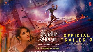 Radheyshyam Trailer 2Hindi Update Prabhas Pooja Hegde Radheshyam Hindi Radheshyam Movie Trailer [upl. by Etteloiv]