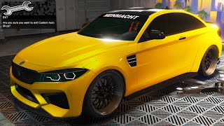 GTA 5 Online  Ubermacht Cypher BMW M2 F87  DLC Vehicle Customization [upl. by Oibesue]