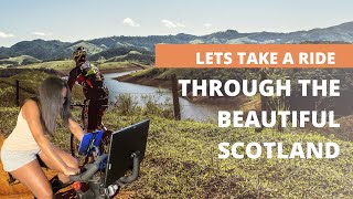 “Relax and Ride A Serene Peloton Journey Through Scotland” 🚲 youtube video fitnessmotivation [upl. by Ayatahs]