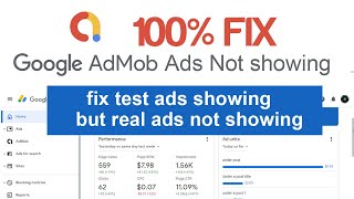 Admob Ads not showing solution 2021  how to fix admob ads not showing [upl. by Yrellam]