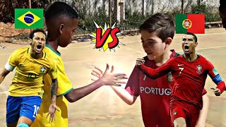 Brasil vs Portugal Copa do Mundo de crianças Mundialitalo 2018 [upl. by Macguiness]