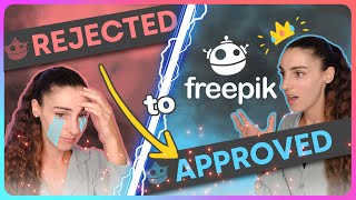 Freepik Rejected My Images  What to Do [upl. by Enelehcim]