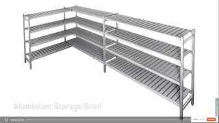 Aluminum Shelf Installation [upl. by Enecnarf56]