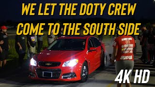 CHICAGO STREET RACING WE SHOW THE DOTY YOUNG GUNS HOW TO DO IT [upl. by Sellig677]