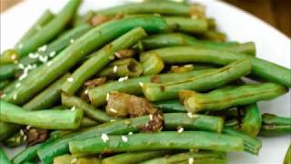 Quick Chinese Garlic Green Beans [upl. by Bautista568]