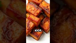 Sizzling Honey Garlic Tofu A Flavor Bomb in Minutes [upl. by Hanleigh]