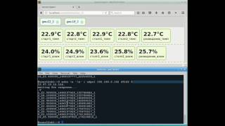 Orange Pi Zero чтение с DHT22 и DS18B20 графический интерфейс пользователя [upl. by Rahman]