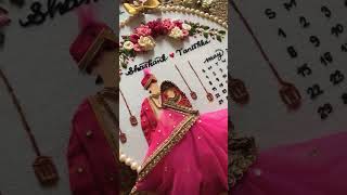 Handmade marriage embroidery customized hoop trending wedding love explore diy shortsvideo [upl. by Vez]