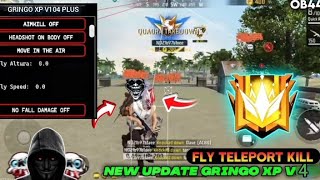 GRINGO XP V104 PLUS  OB46 FF HACK  FREE FIRE MOD MENU  GRINGO XP HACK  FF HACK [upl. by Gus]