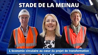 Stade de la Meinau  l’économie circulaire au cœur du projet de transformation [upl. by Yerrot]