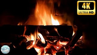 🔥 Cozy Fireplace 4K 3 HOURS Fireplace with Crackling Fire Sounds Fireplace Burning 4K [upl. by Itoyj402]