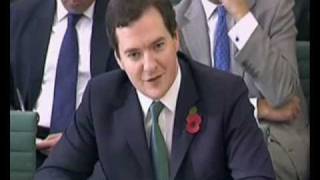 George Osborne  Treasury Select Committee  smirk wiped from face [upl. by Lalittah]