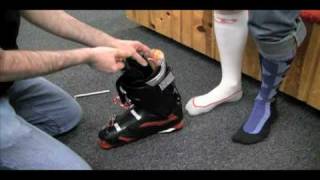 Ski Boot Fitting 101  How to fit Ski Boots Properly Part 1 [upl. by Nynnahs]