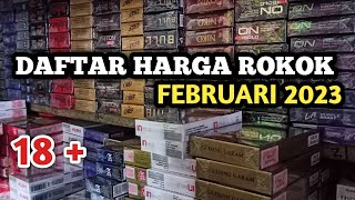 DAFTAR HARGA JUAL ROKOK 2023 [upl. by Ynney]