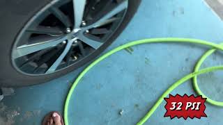 How to inflate car tires with Colman Powermate Air Compressor [upl. by Mor]