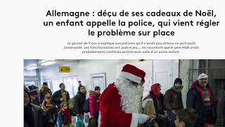 Déçu par ses cadeaux il appelle la police [upl. by Gnahk]