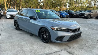 2024 Honda CivicHatchback Sport Ft Pierce Sebastian Palm Bay Melbourne FL [upl. by Eisus]