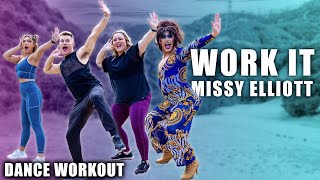 Work It  Missy Elliott  Caleb Marshall  Dance Workout [upl. by Gittel279]