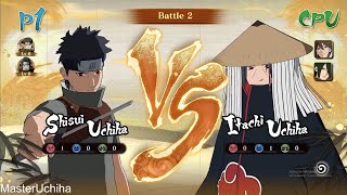 SHISUI AND KISAME VS ITACHIINDRA AND SASUKE [upl. by Hawthorn937]