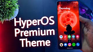 HyperOS Premium Theme For Any Xiaomi Devices  New Anime System Ui  hyperos [upl. by Caswell637]