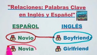 😱😱 “Relaciones y Palabras Clave en Inglés y Español Vocabulario para Parejas”😱🚀🧠 [upl. by Atsirc]