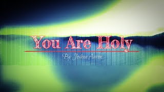 You Are Holy  Kadosh Ata by Joshua Aaron Lyrics Video [upl. by Eaneg]