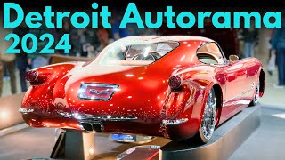 DETROIT AUTORAMA 2024  RIDLER AWARD SHOW 1 Hour of Custom Cars Hot Rods Muscle Cars amp More in 4K [upl. by Na514]