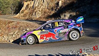 Sébastien Loeb  Ford Puma Rally1 Hybrid  Rallye Monte Carlo 2022 [upl. by Nylzaj]