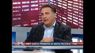 Cristiada  Película  2012  Entrevista a Andy Garcia en A Mano Limpia [upl. by Tecu]