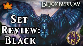 Bloomburrow Limited Set Review Black  Magic the Gathering [upl. by Isaak]