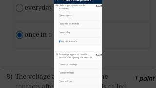 Nptel 2023 Power system Protection and Switchgear  week 8 Assignment solution 📗🔥🔥 nptel [upl. by Whiffen974]