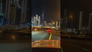 Views of share Ved road 🛣️ Dubai song love remix burjkhalifa advance arabic habibidubai indi [upl. by Tegan]