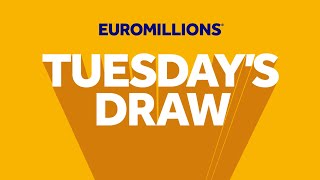 The National Lottery EuroMillions draw results from Tuesday 13 August 2024 [upl. by Rebekkah160]