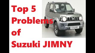 Top 5 Problems of SUZUKI JIMNY  watch before buying one [upl. by Onig]