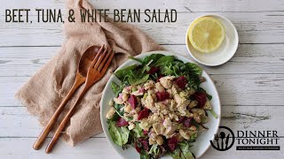 Beet Tuna and White Bean Salad [upl. by Rieger]