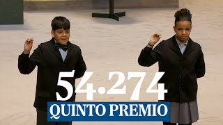 54 274 el primer quinto premio [upl. by Enawyd701]