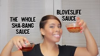 The Boiling Crab Whole ShaBang Sauce Recipe vs Bloveslife Sauce New [upl. by Aridnere460]