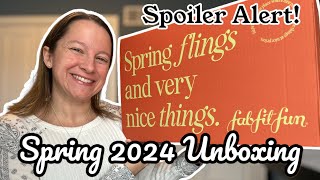 FabFitFun SPRING 2024 Unboxing EARLY REVEAL Full Customization SPOILERS [upl. by Pettiford984]