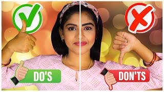 நான் பட்டு தெரிஞ்சி கிட்ட Makeup Tricks😂  Dos amp Donts For Beginners😍  Hemas Diary [upl. by Anaynek984]