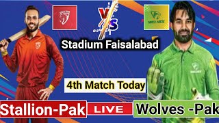 MarkhorsPAK vs Stallion Pak 4th ODI  Champion One Day Cup 2024 Live Score [upl. by Shue322]