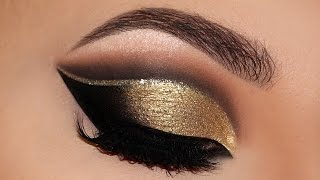 ⭐ Cut Crease Glam for HOLIDAY Makeup Tutorial  Melissa Samways ⭐ [upl. by Alaaj897]