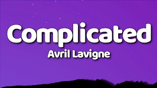 Avril Lavigne  Complicated Lyrics [upl. by Elmira]