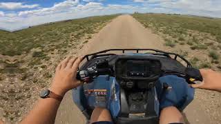 2021 Polaris Sportsman 570 riding review At 10000 ft [upl. by Erwin]