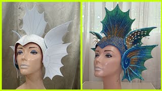 Goddess of the Sea Headdress  DIY headdress [upl. by Ainotahs]