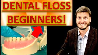 FLOSSING How to Instruct your Patients to use the Dental Floss Oral and Dental Hygiene Easy Tips [upl. by Enomal]