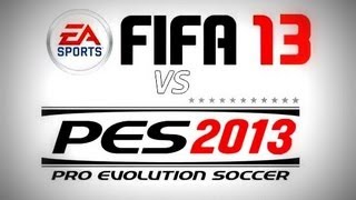 FIFA 13 vs PES 2013 Comparison  First Impressions [upl. by Biagio885]